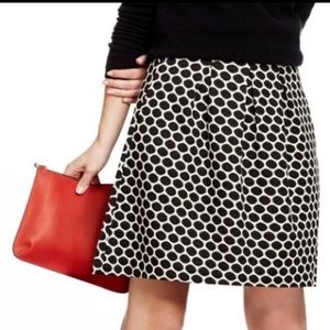 Boden Polka Dot Skirt with Pockets